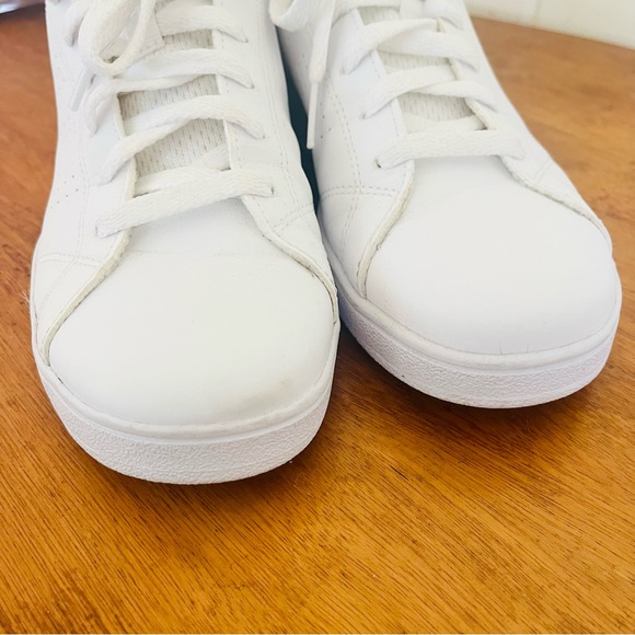 🌱 ADIDAS Sz 37 1/3 “Neo Advantage” White Pink Sneaker Shoe - Picture 7 of 11